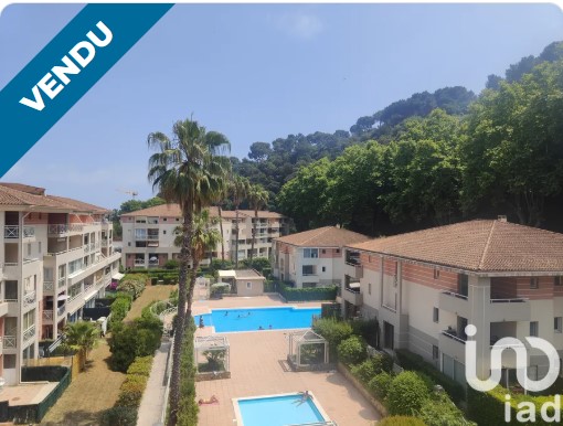 Appartement T2 vendu à Cagnes-sur-Mer